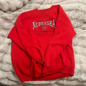 Nebraska Huskers Red Long Sleeve Tee